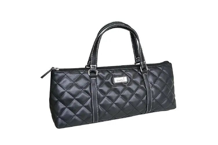 Insulated Wine Purse - 2 Colors, Colour: Black