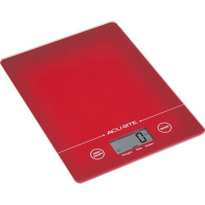 Slim Line Digital Scale 1G/5Kg - Red