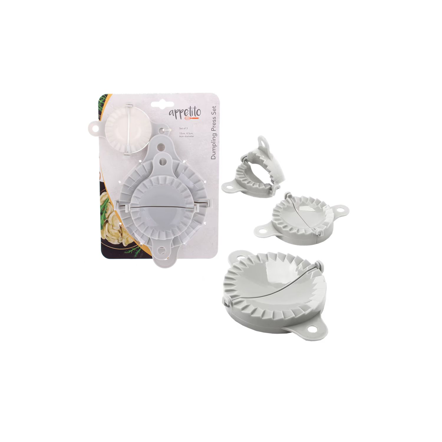 Dumpling Press Set 3 - White