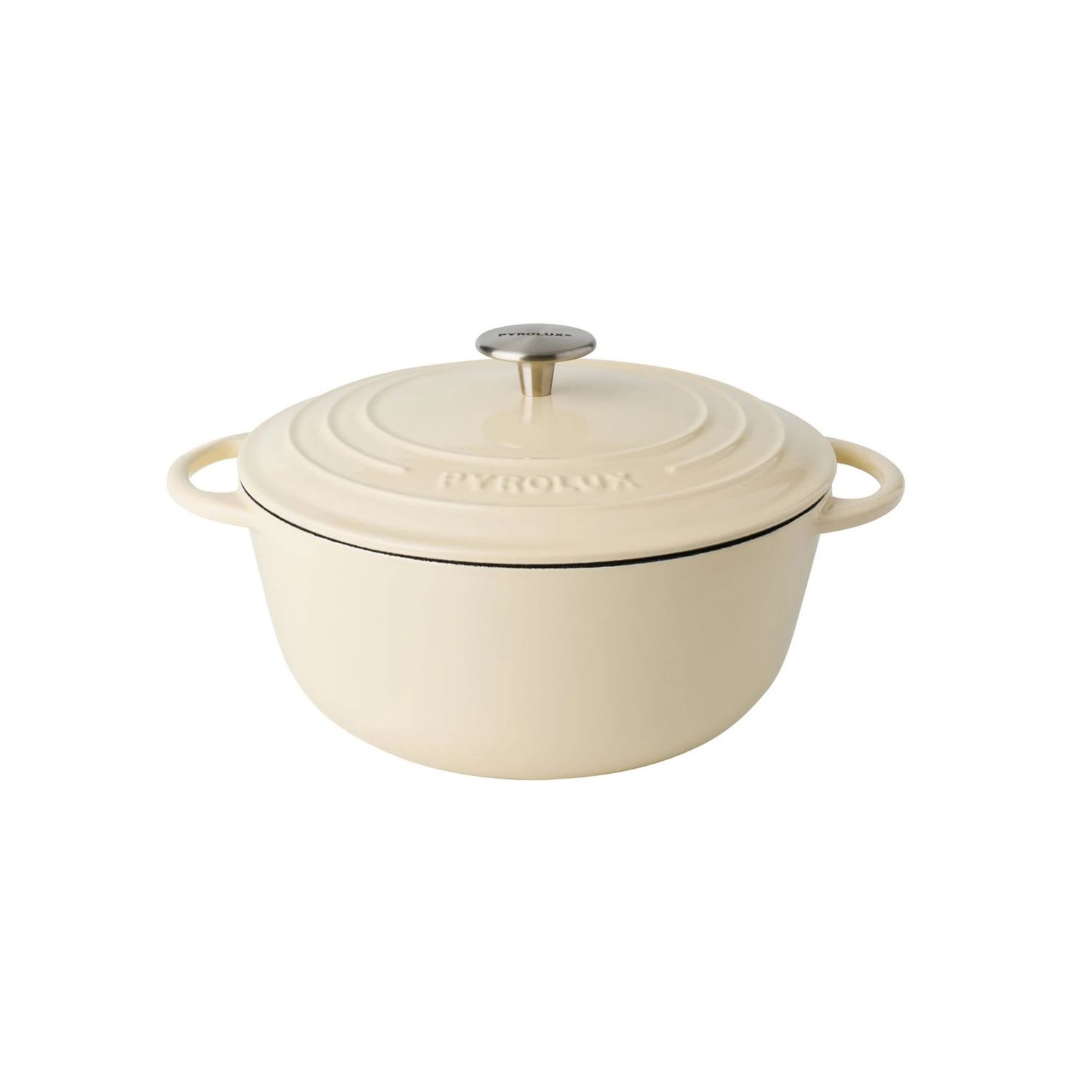 Pyrochef Round French Oven 26cm / 5L - Meringue