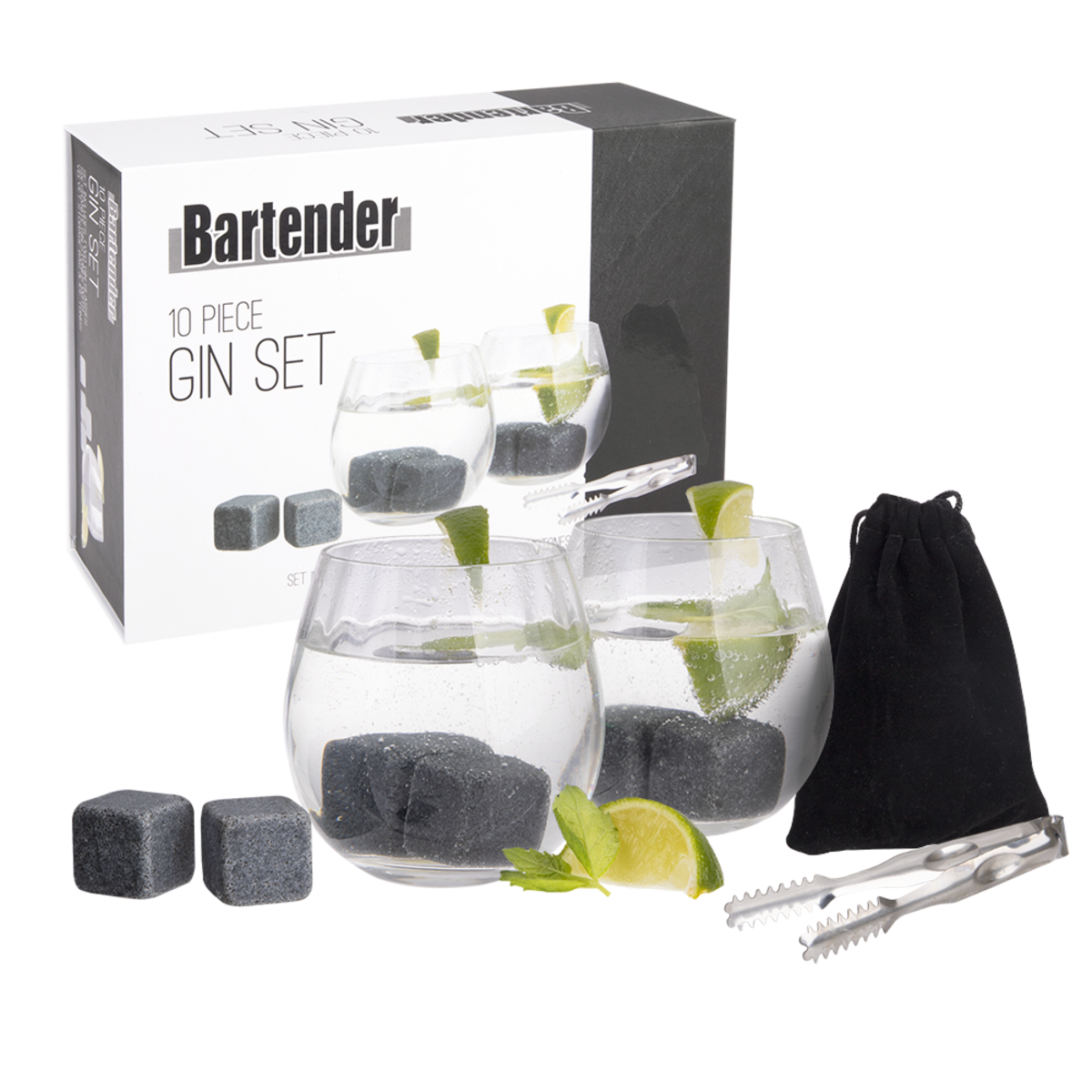 10 Pieces Gin Set