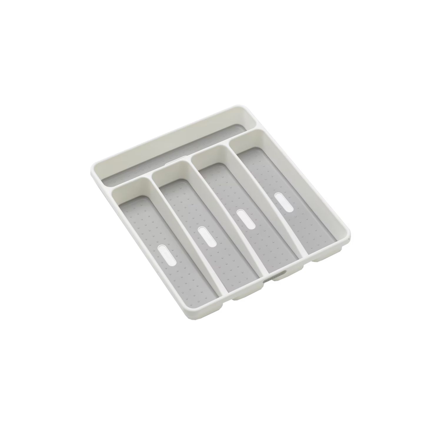 Madesmart 5 Compartment Cutlery Tray - White, Colour: White