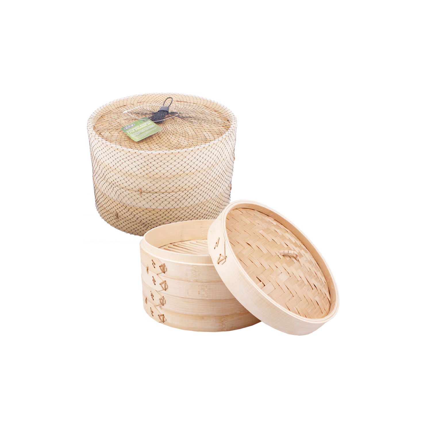 Bamboo 3 Pce. Steamer 10/25Cm Dia