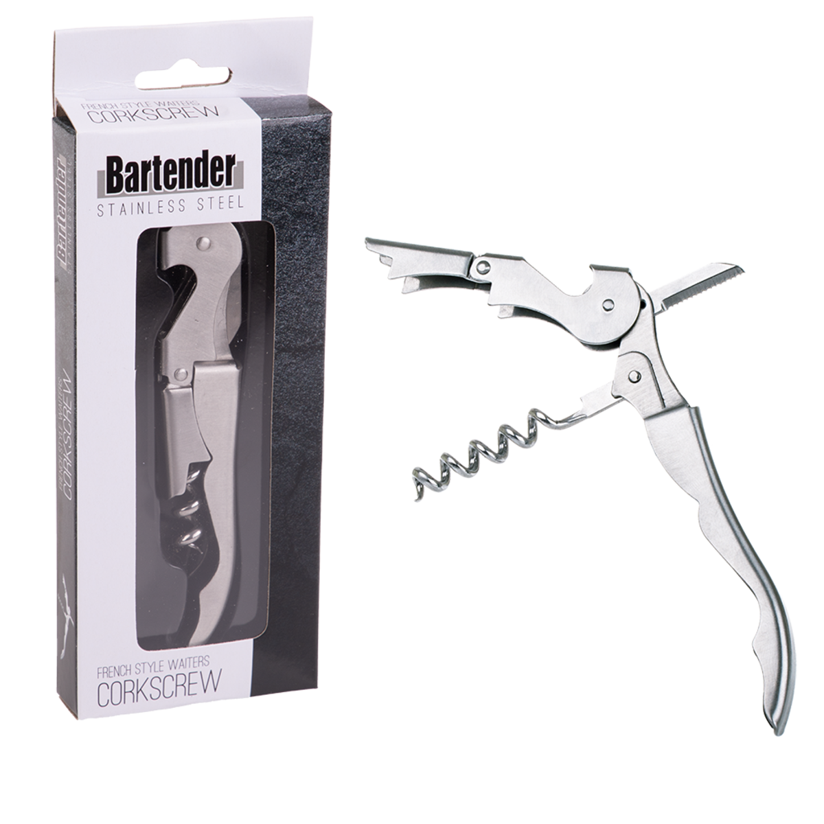 French Style S/S Waiters Corkscrew