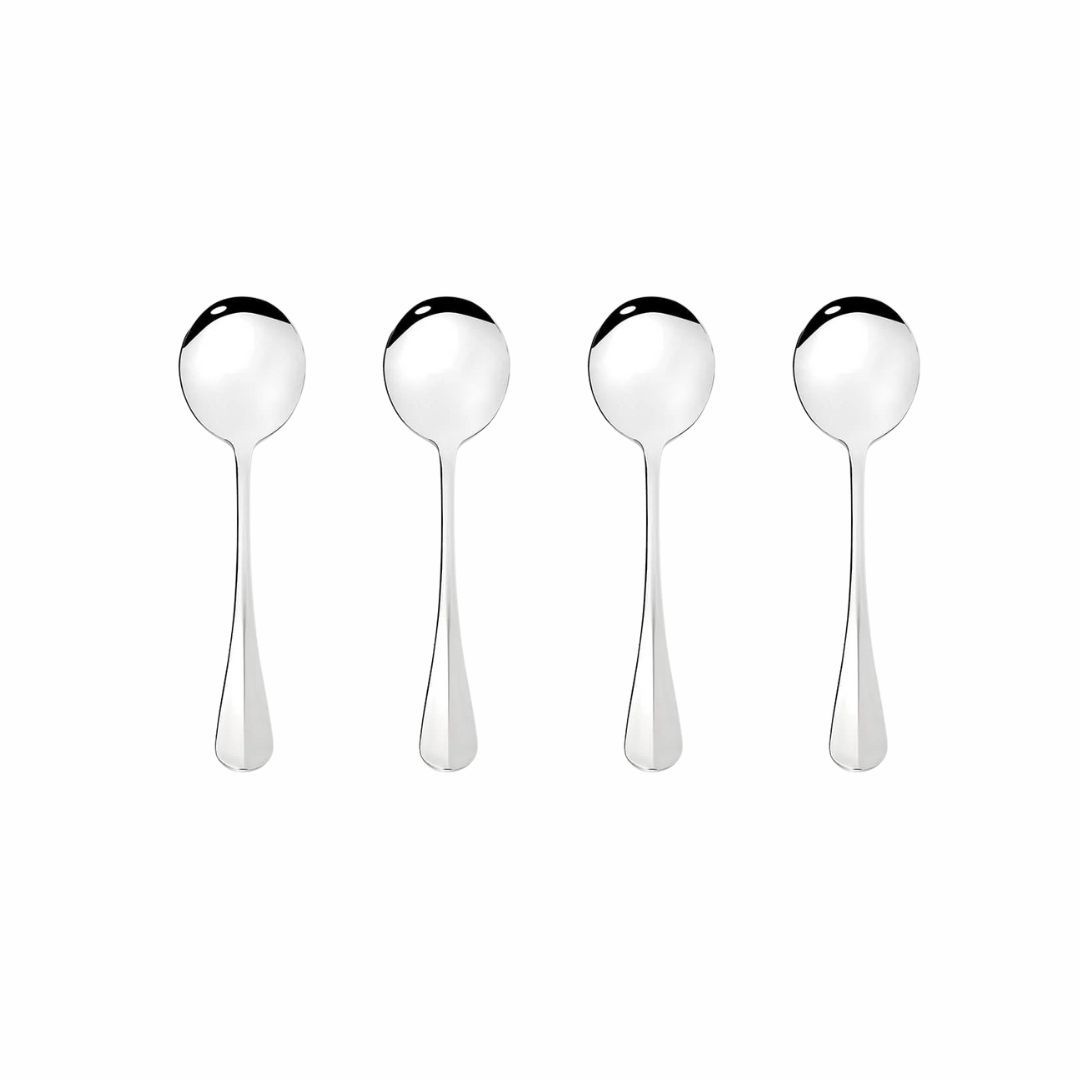 Baguette Soup Spoon 4 Pieces Set