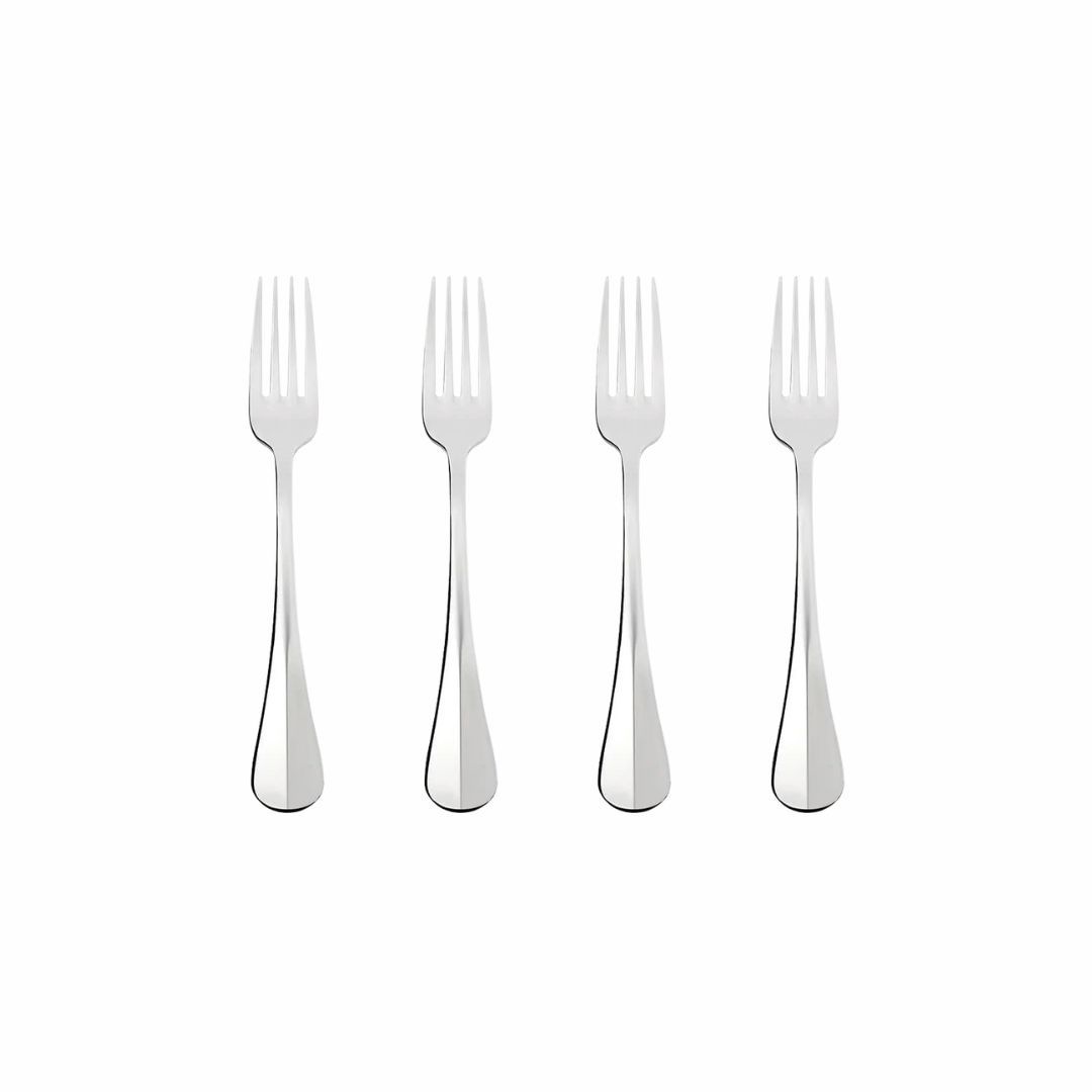 Baguette Dinner Fork 4 Pieces Set