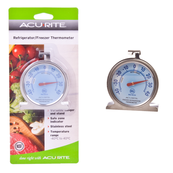 Refrigerator/Freezer Dial Thermometer