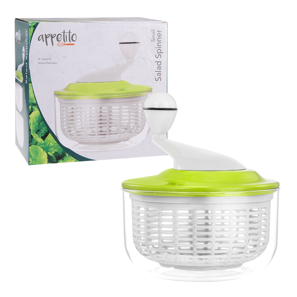 Small Salad Spinner 3l - Green