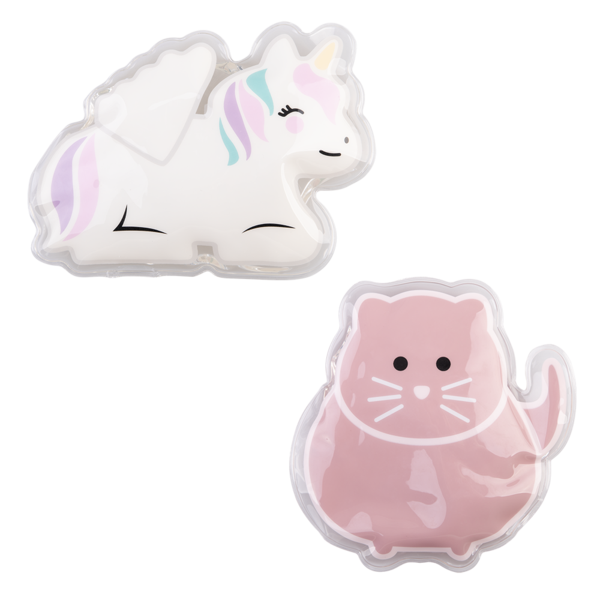 Luxe Gel Ice Packs Set 2 - Unicorn &amp; Cat