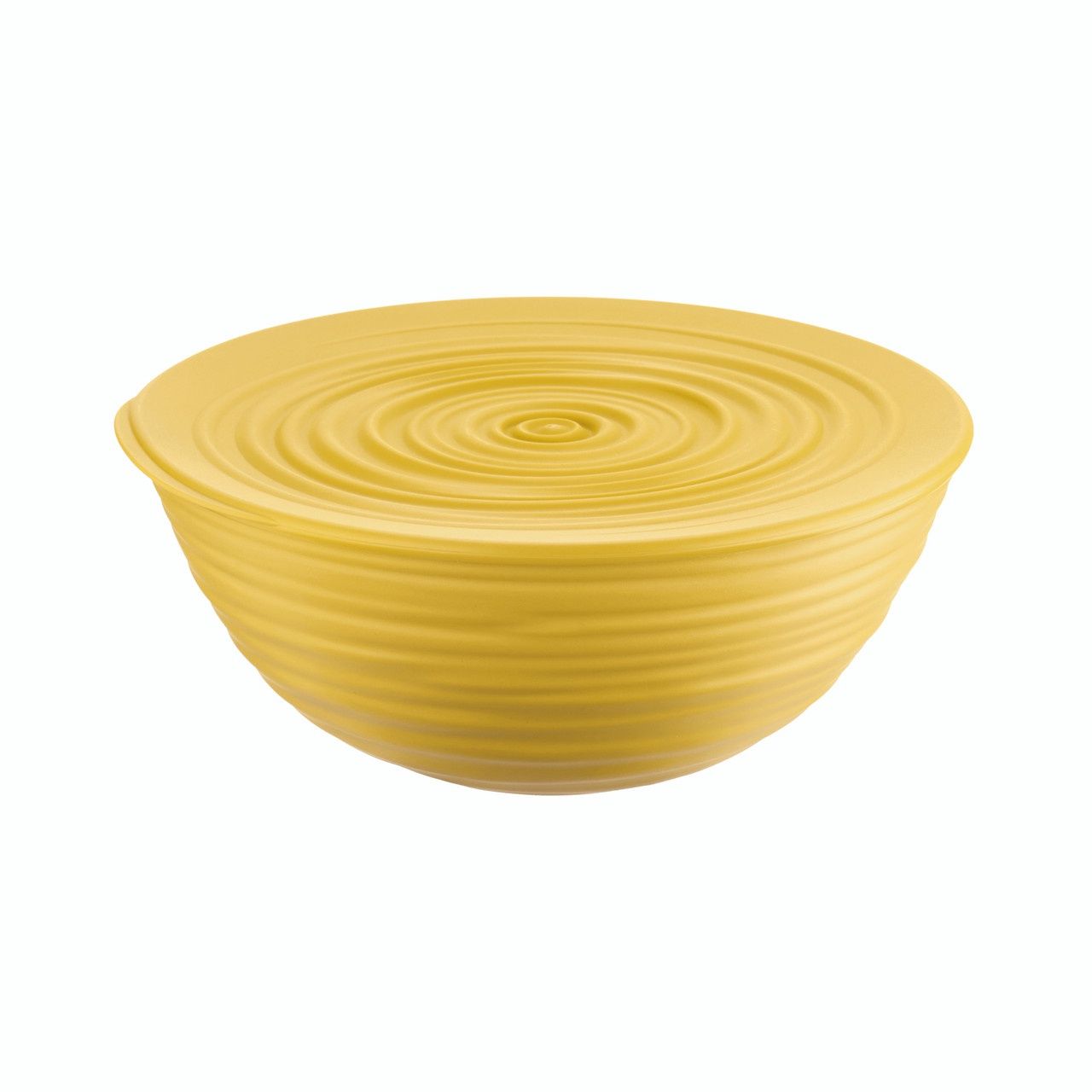 Mustard Yellow Large Bowl with Lid