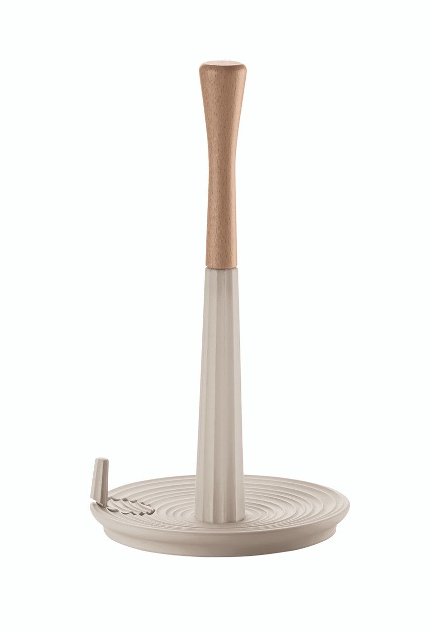 Roll &amp; Tear Universal Kitchen Roll Holder Taupe
