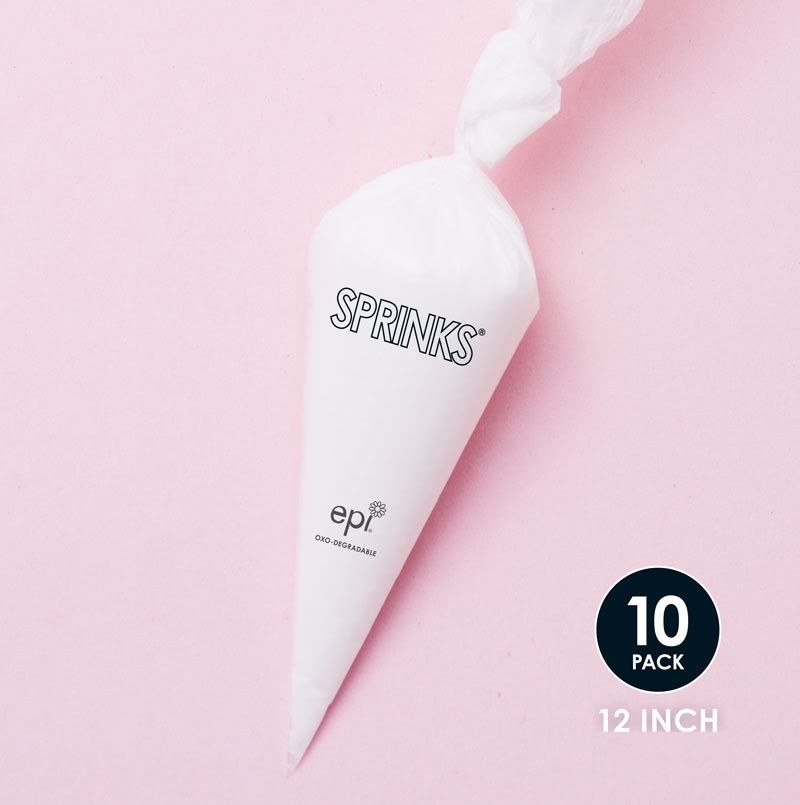 12&quot; Biodegradable Piping Bags (Pack of 10) - by Sprinks