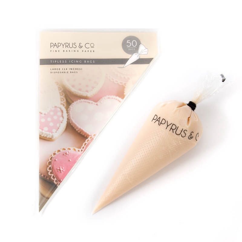 Tipless Icing Bags - Large 14&quot; (Pack of 50)