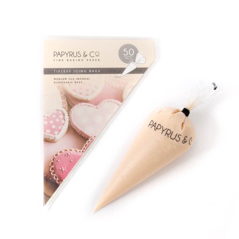 Tipless Icing Bags - Medium 13&quot; (Pack of 50)