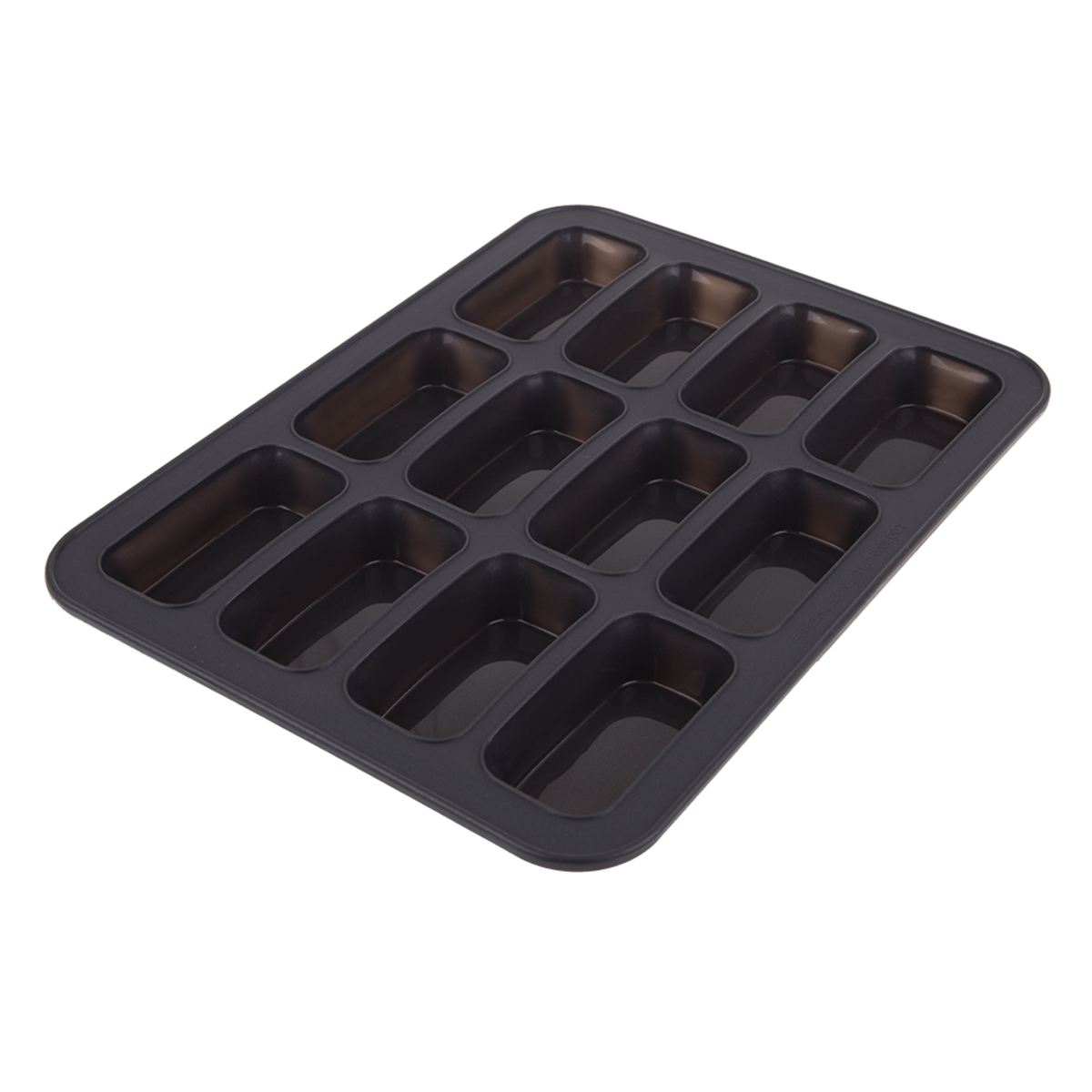 12 Cup Mini Loaf Pan, Colour: Charcoal