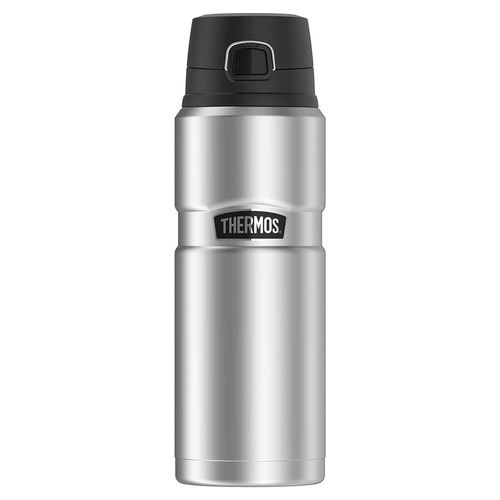Stainless King Vacuum Insulated Bottle With Flip Lid - 710ml(4 Colors), Colour: Stainless Steel
