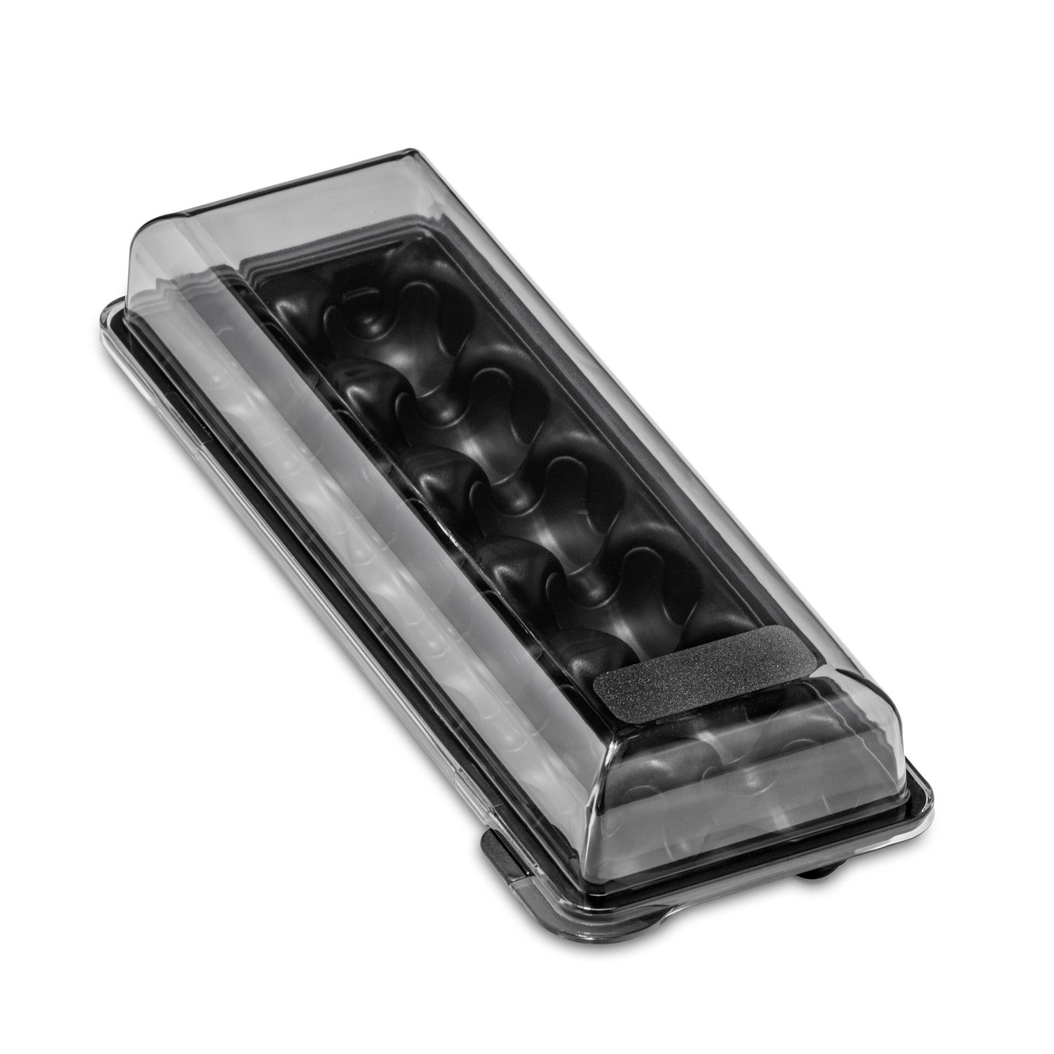 Egg Holder with Snap-On Lid - Carbon, Colour: Carbon