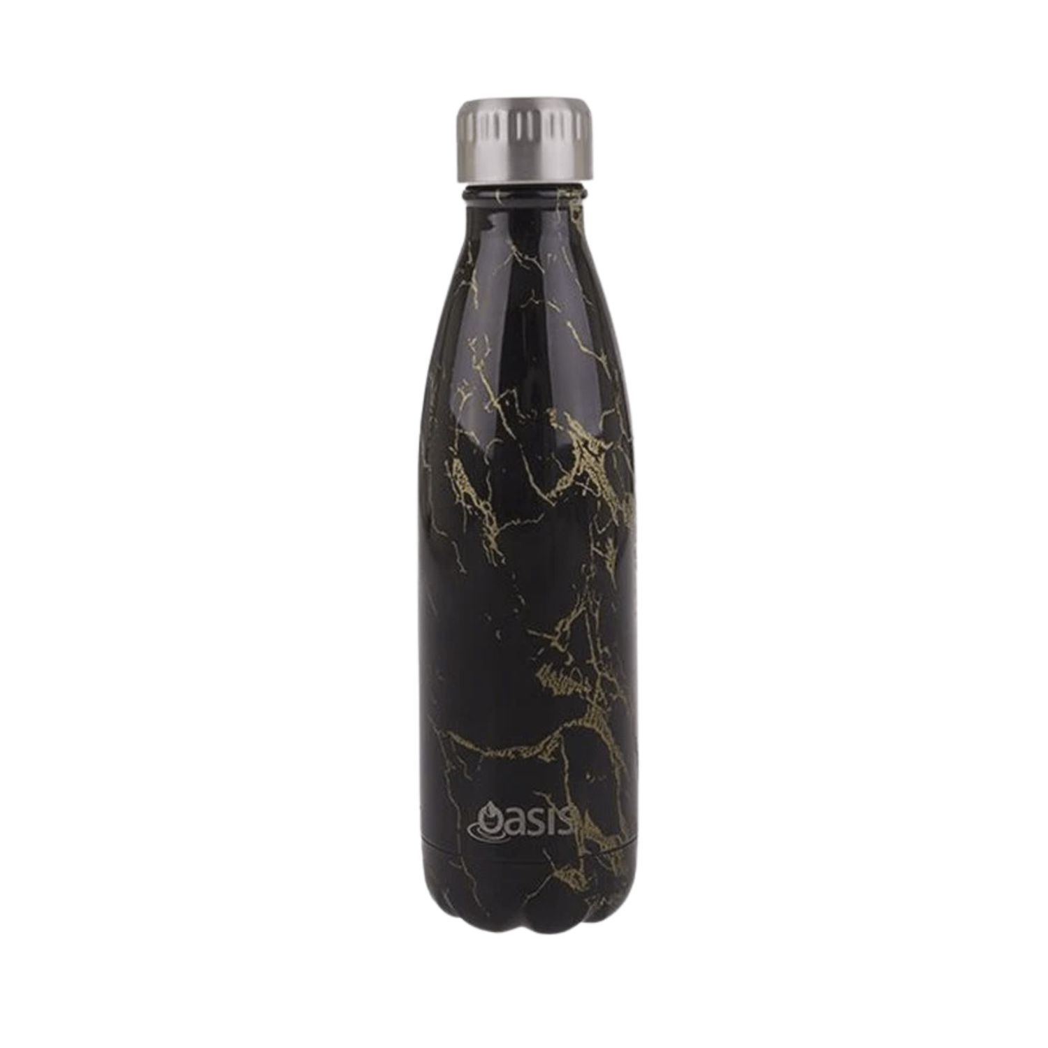 Stainless Steel Hydrations S Double Wall Insulated Drink Bottle 500ML Patterns - 8 Colors, Colour: Gold Onyx