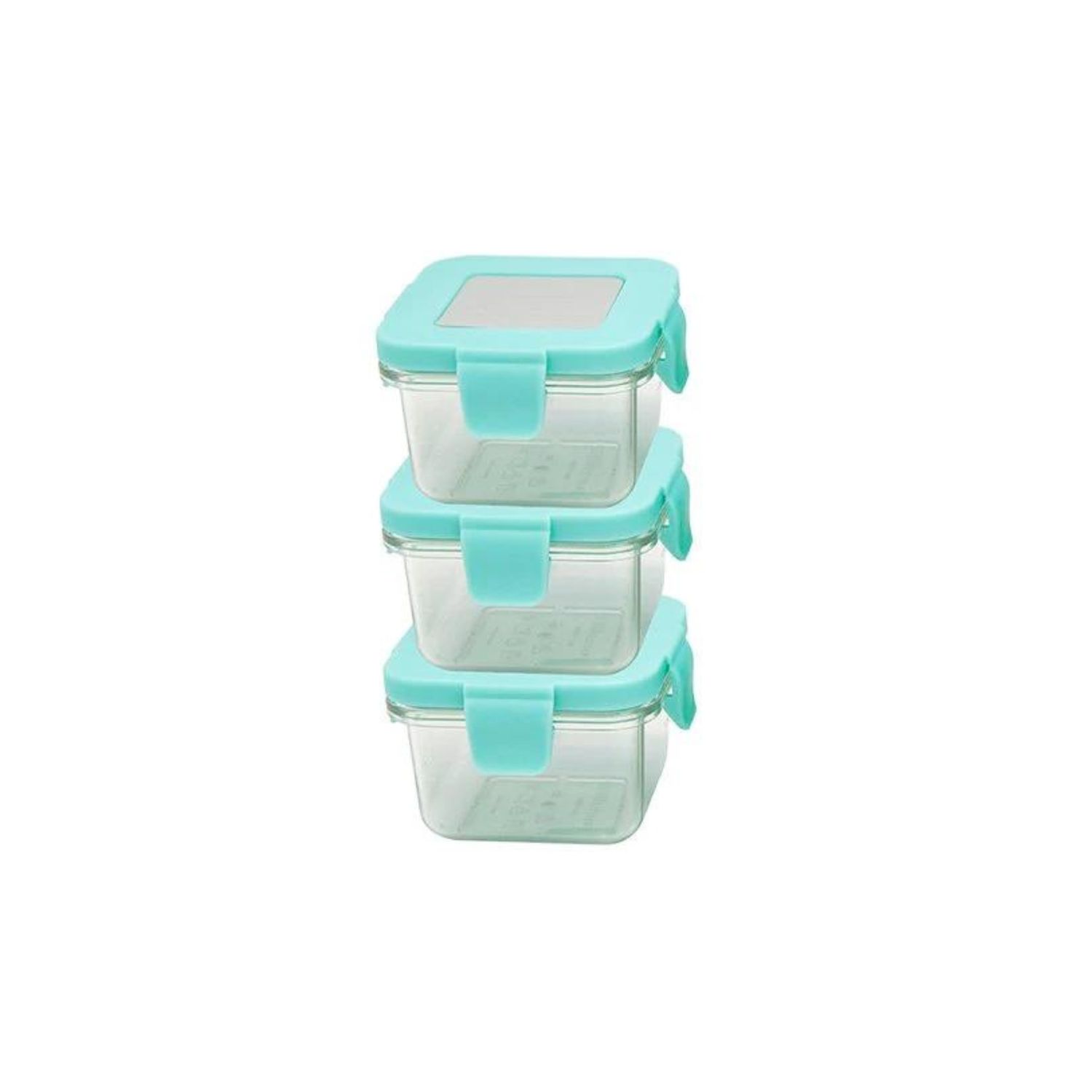 Tritan Air Tight Container, Size: 4oz x 3 pcs