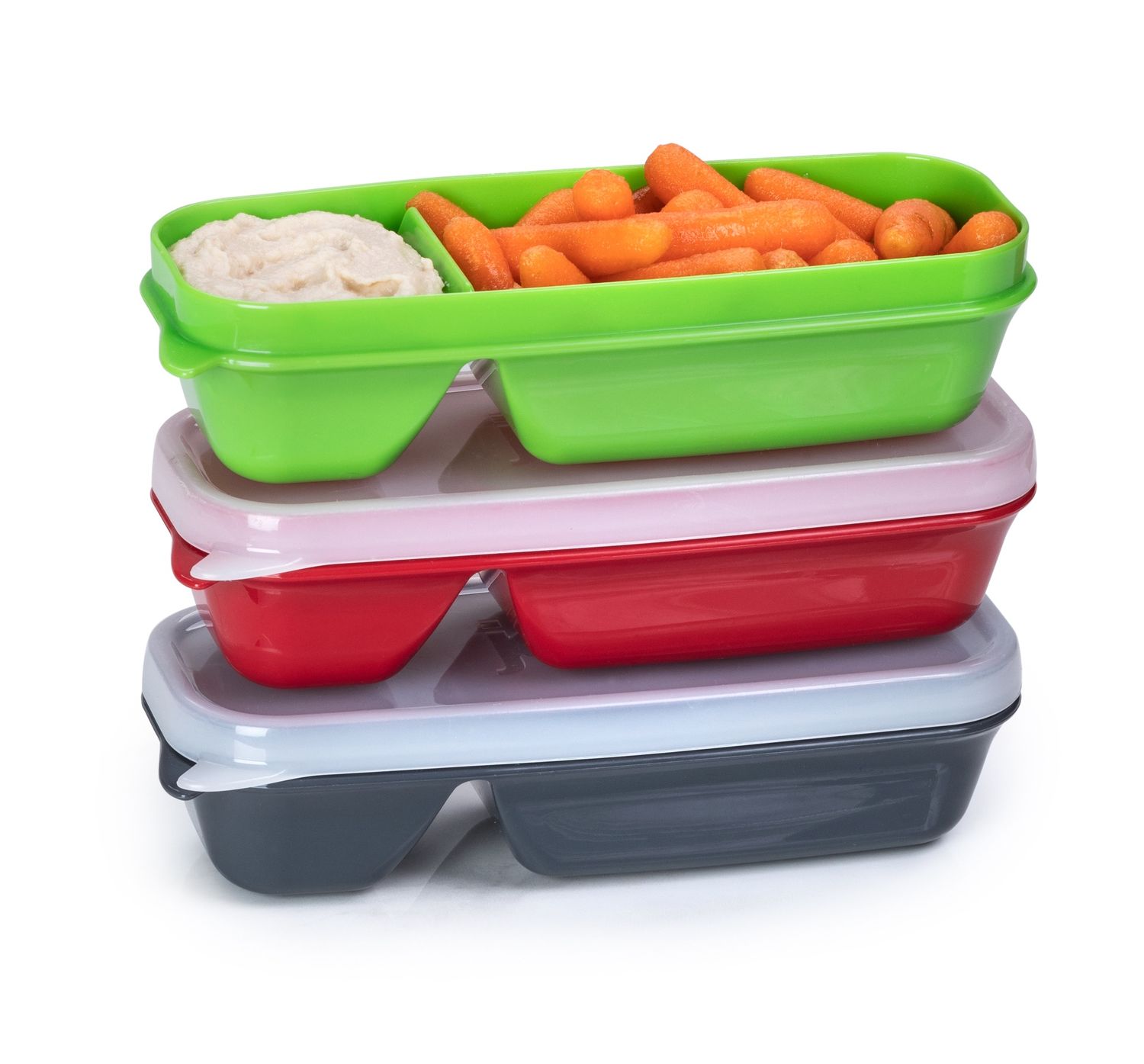Meal Prep Snack Container, 17.3x6.2x4.6cm - PP, PE