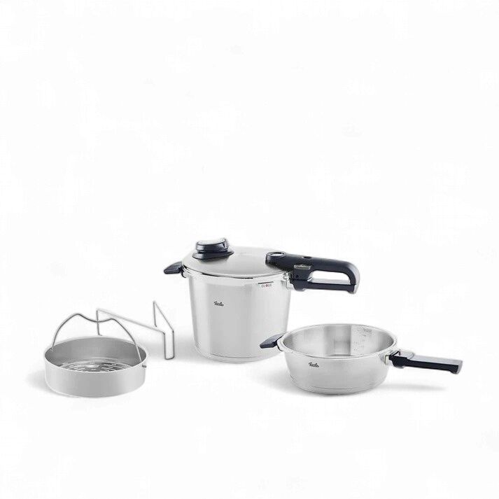 Vitavit® Premium - Set of Pressure Skillet, 2.5L + Pressure Cooker 6.0L