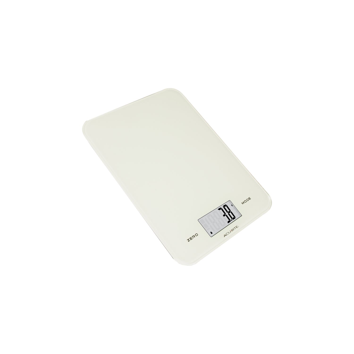 Large Slim Line Digital Scale 1g/8Kg - White, Colour: White