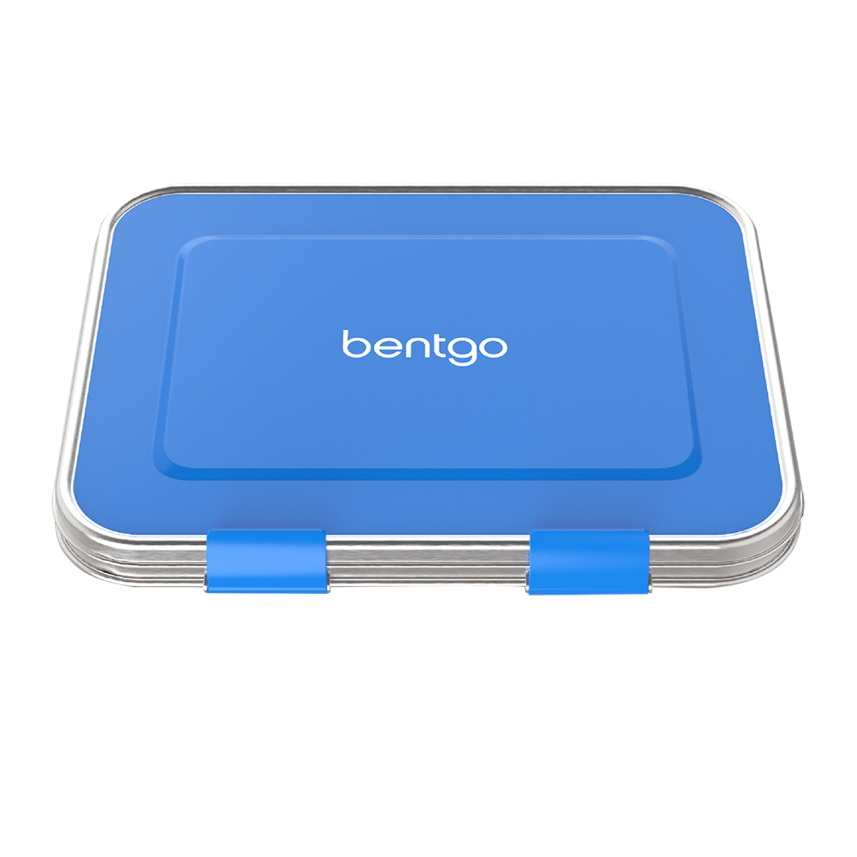 Kid's Stainless Steel Leak-Resistant Bento Lunch Box - Blue, Colour: Blue