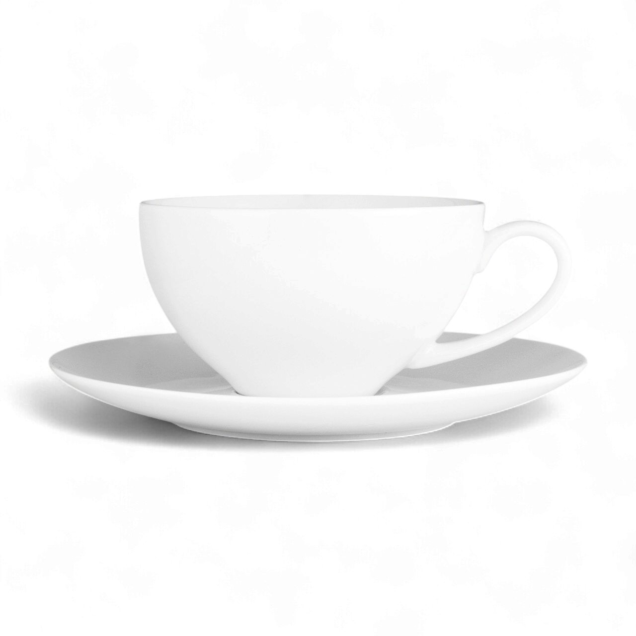 Breaky Cup &amp; Saucer 400ml New Bone