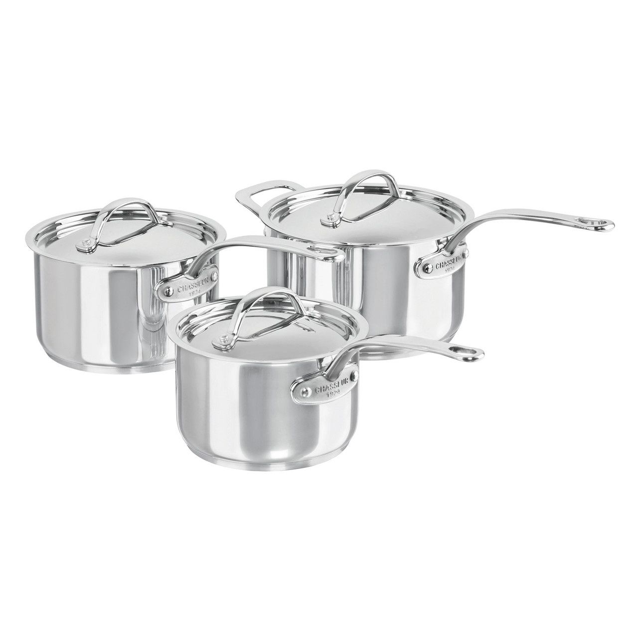 Maison 3pc Saucepan Set