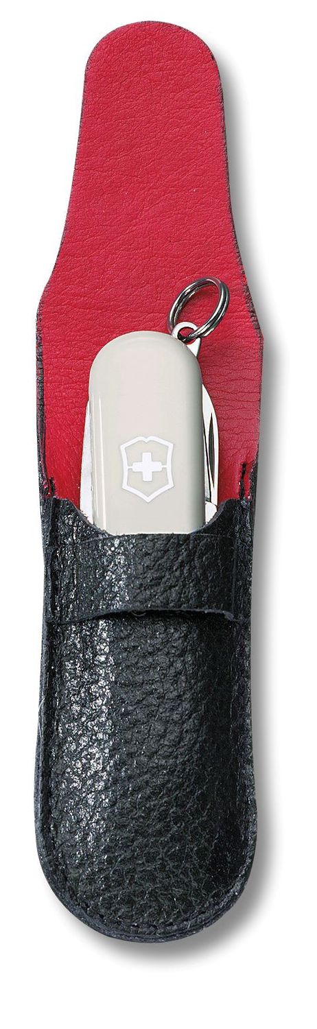 Swiss Army Knife Black Leather Pouch 4.0661