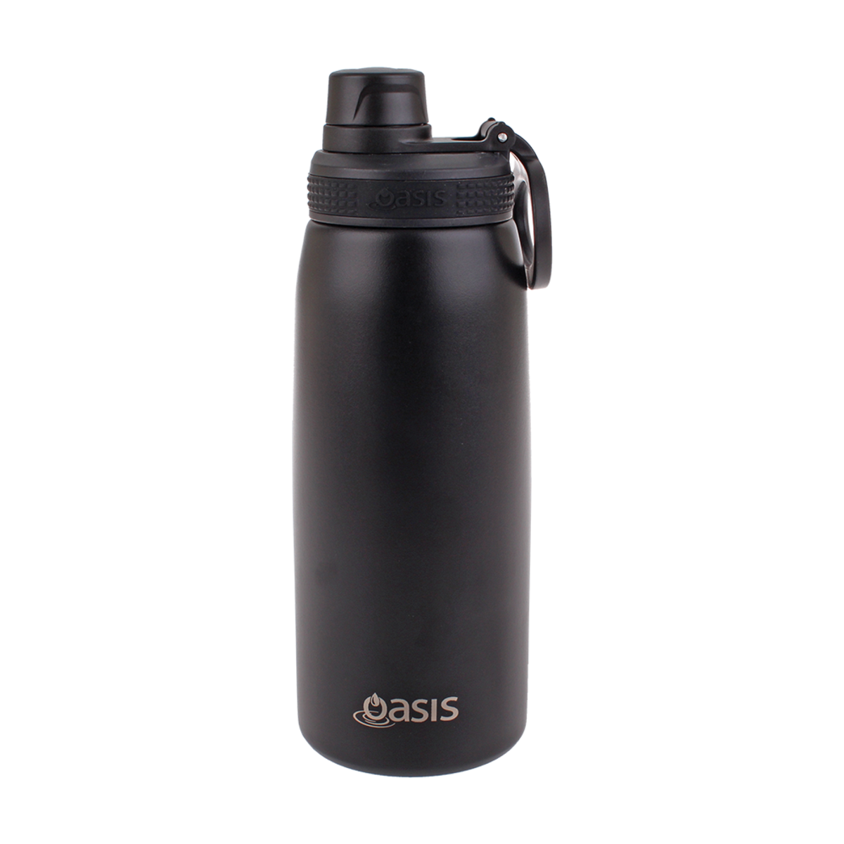 "Oasis" S/S Hydrations/S Double Wall Insulated Drink Bottle W/Screw Cap 780ml Sports Bottle, Color: Black