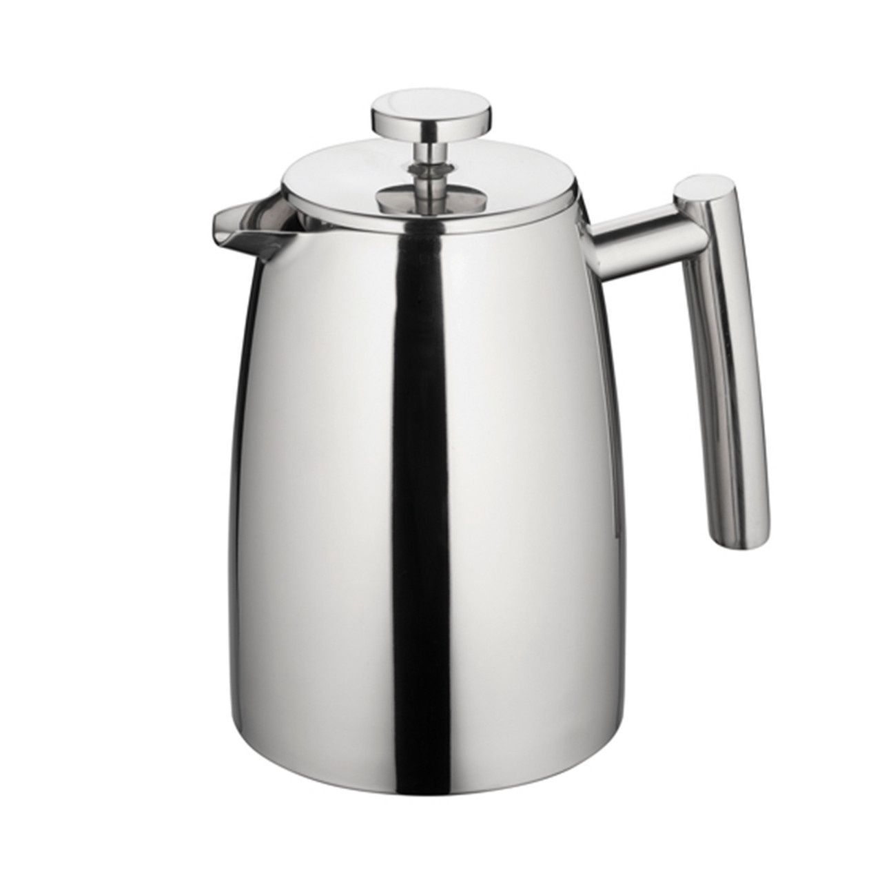 Modena Twin Wall Coffee Plunger - 3 Sizes, Size: 350ml / 3 Cup - Stainless Steel