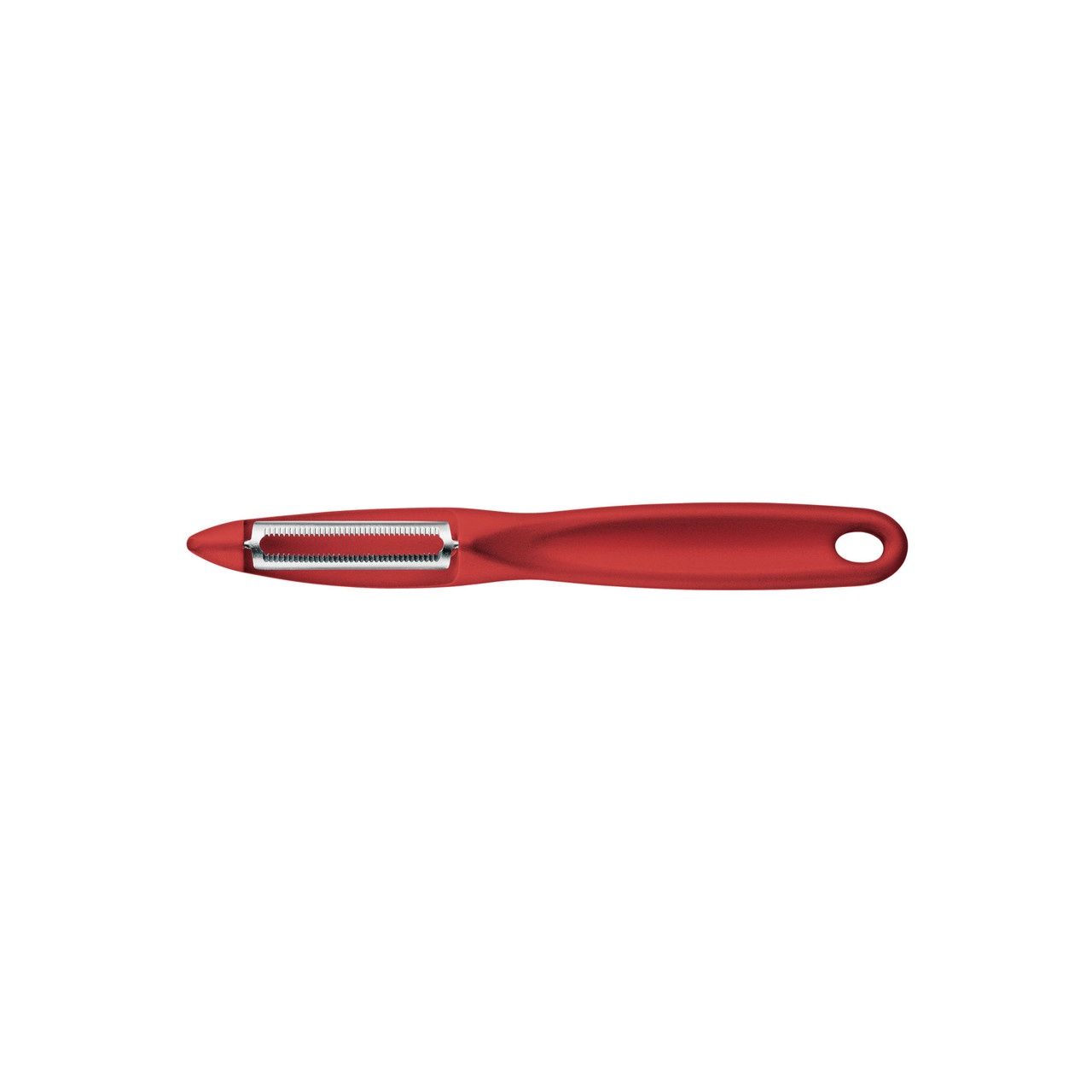 Universal Peeler Serrated Double Edge, Color: Red