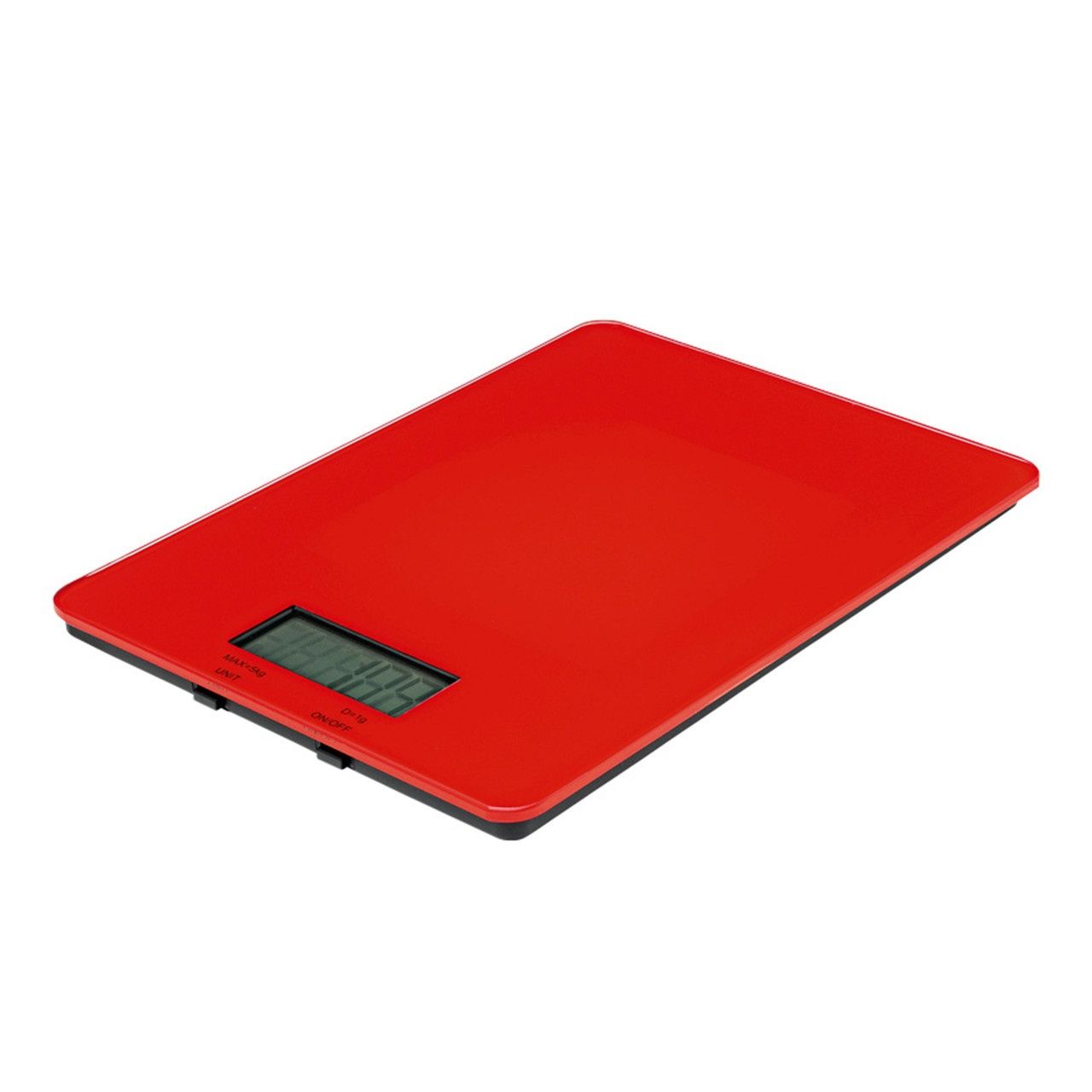 Digital Kitchen Scales 5kg - 3 Colors, Color: Red