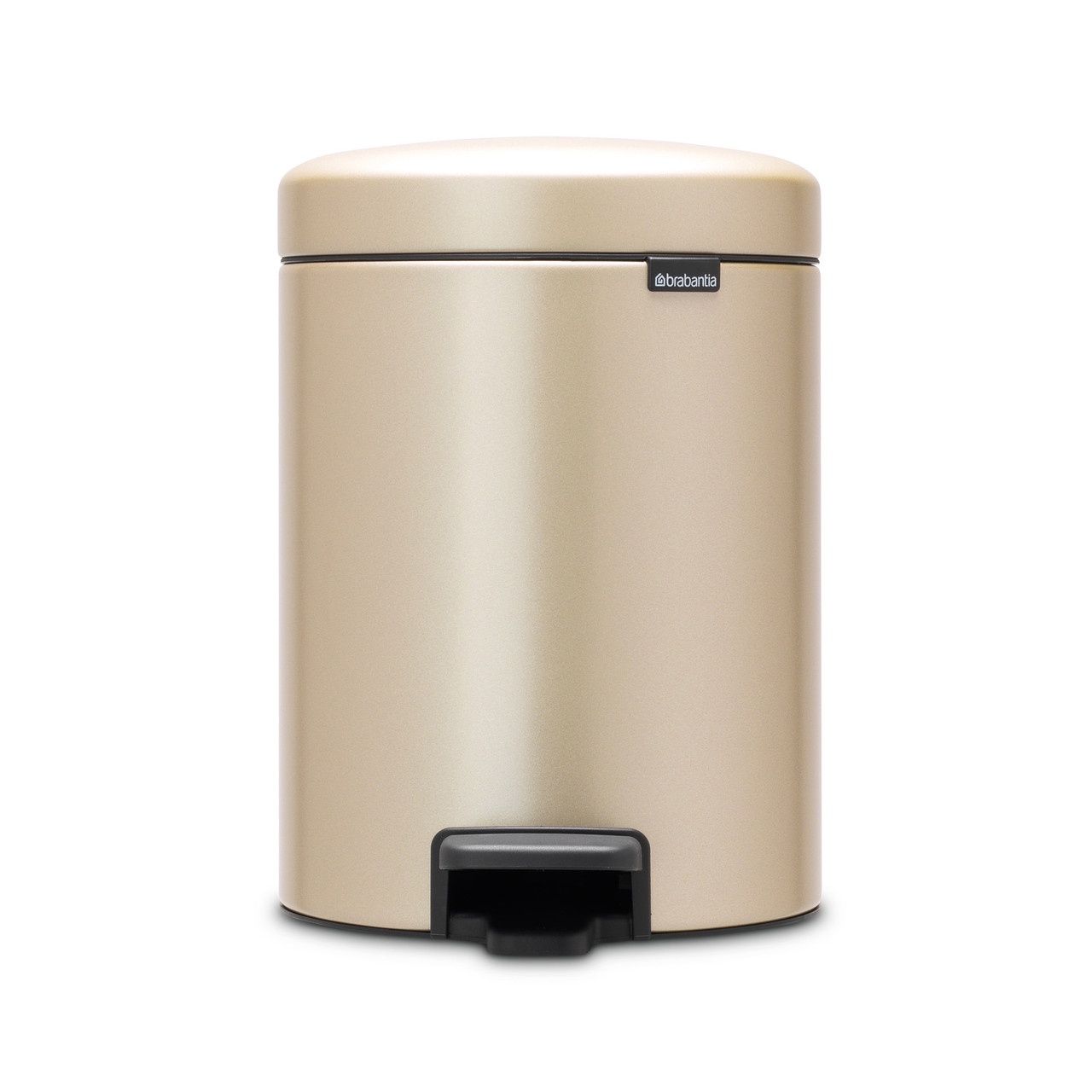 Brabantia  Pedal Bin Newicon 5L, Color: Metallic Gold