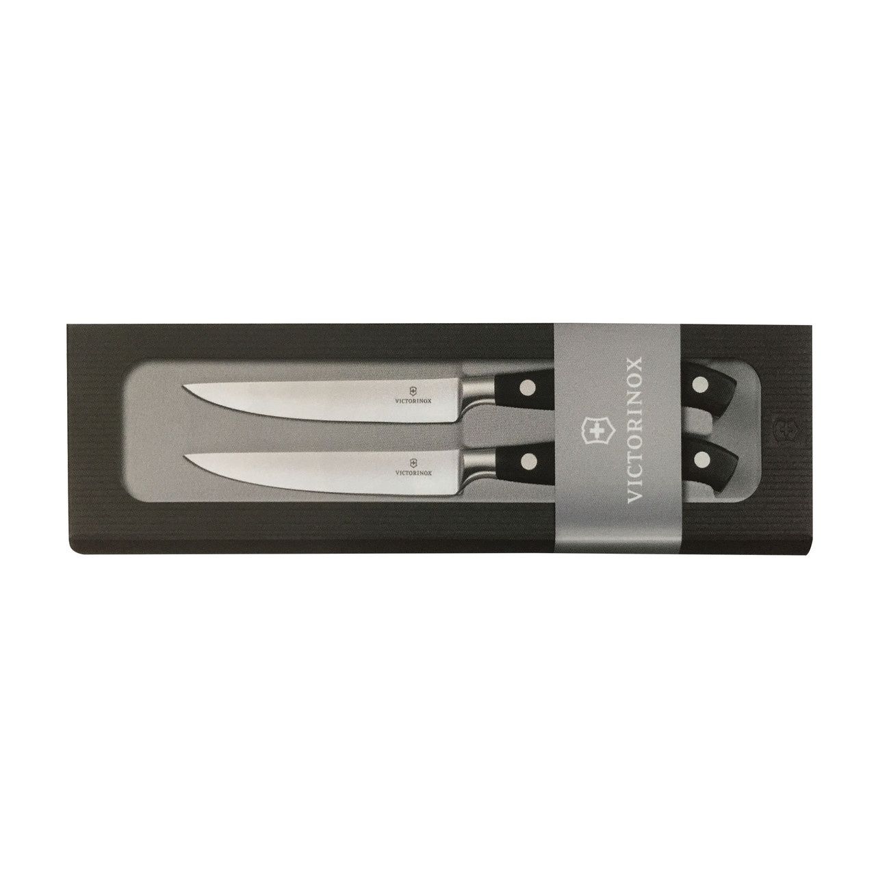 Grand Maitre Steak Knife Set, 2 Pieces(2 Styles), Style: Straight Edge