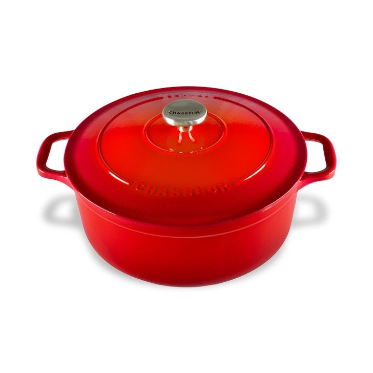 Round French Oven - Inferno Red (4 Sizes), Size: 8.8L / 32cm