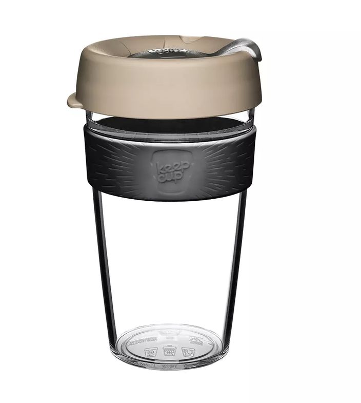 Original Clear Plastic 16oz/454ml L - 3 Colours, Color: Milk