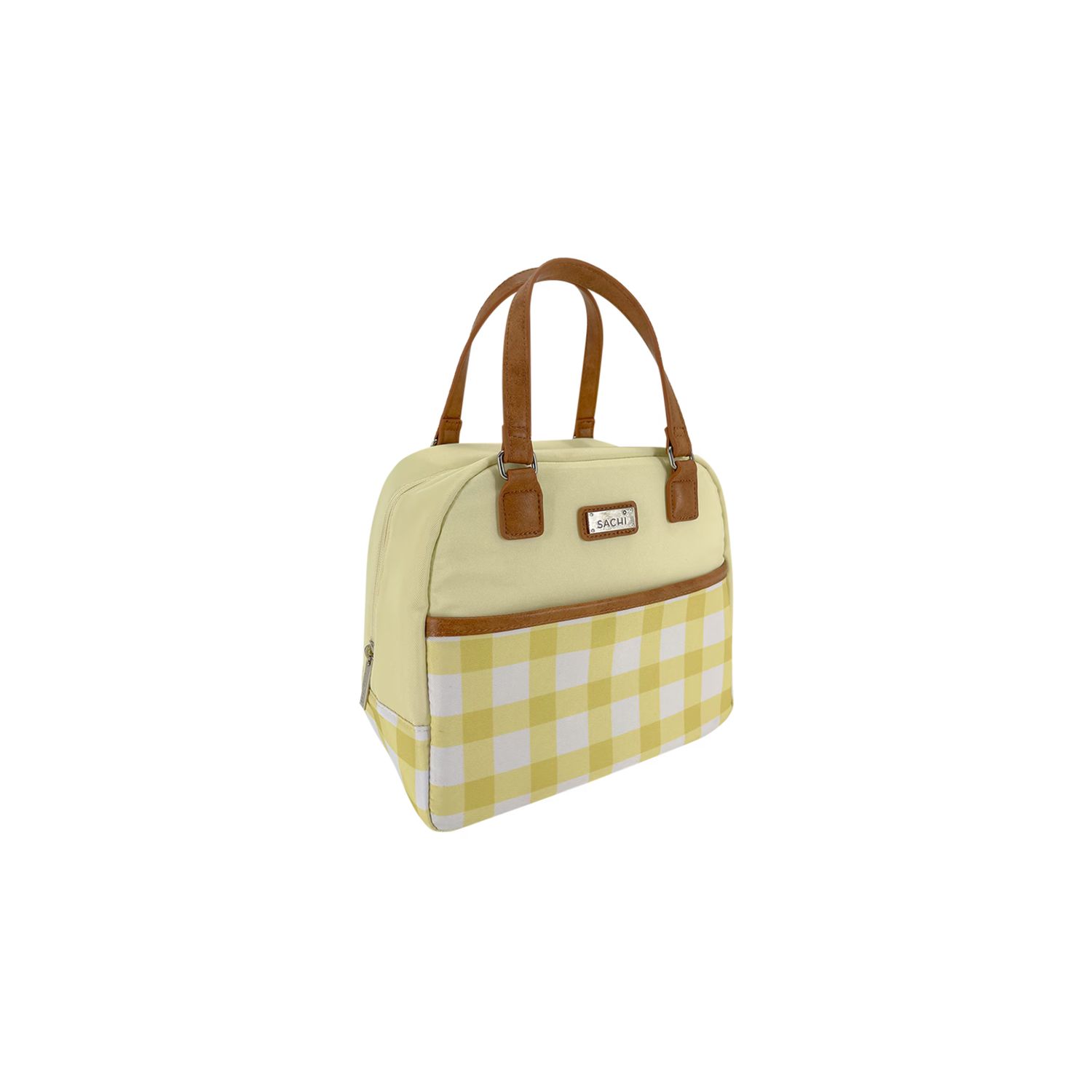Style 237 Insulated Cali Lunch Bag - Patterned, Design: Daffodil Gingham