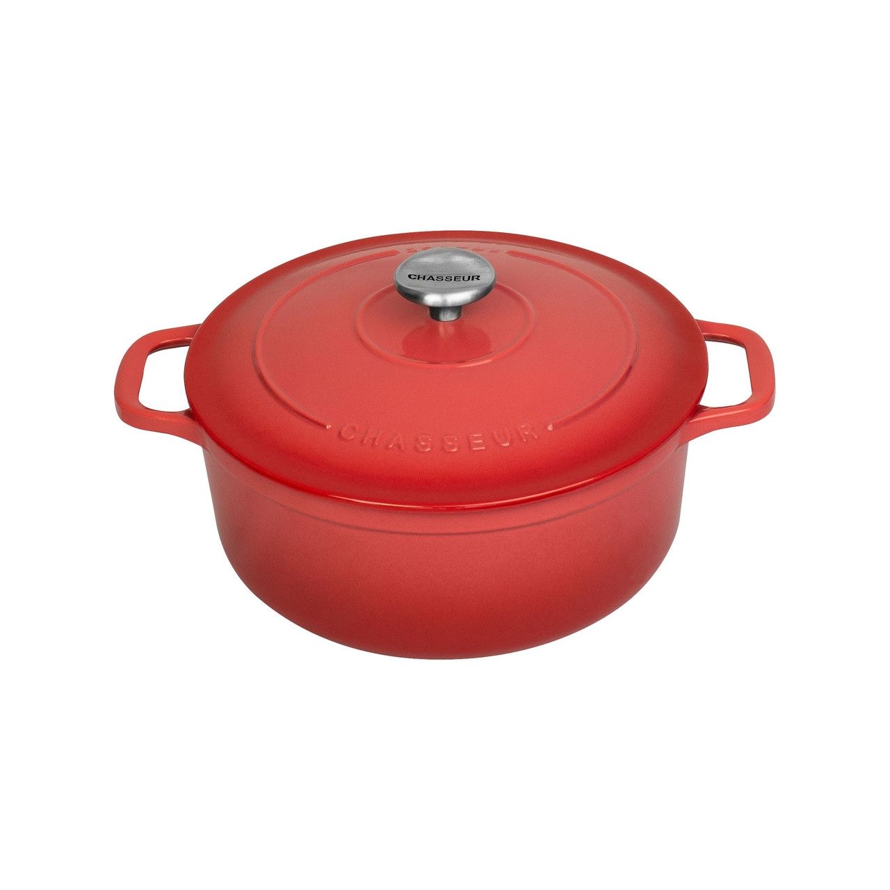 Round French Oven - Coral, Size: 24cm / 4L