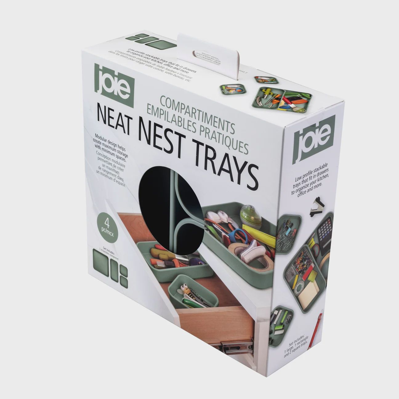Neat Nest Trays 4 Piece - Blue