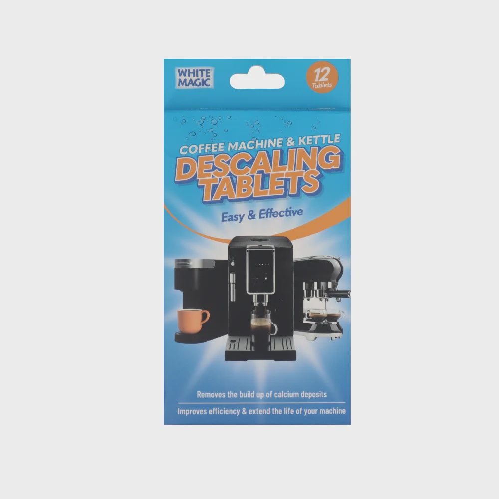 Coffee Machine Descaler Tablets 12 Pack