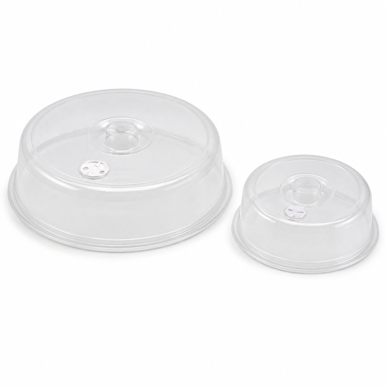 Cooktool Stackable Microwave Heating Food Cover Set of 2 - 17cm/23cm