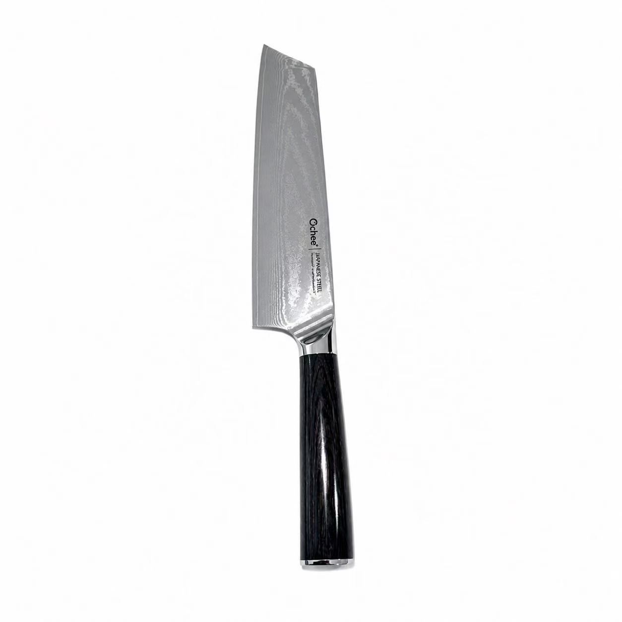 Mori Japanese Damascus 67-Layer Kiritsuke Knife 8 Inch / 20 cm