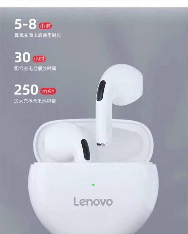 HT38 Earbuds, White