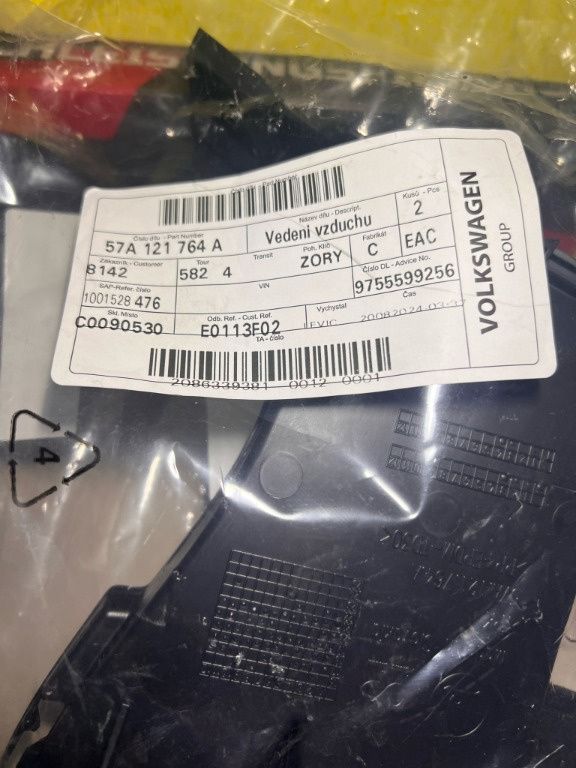 GHIDAJ AER SKODA ORIGINAL COD;57a121764a