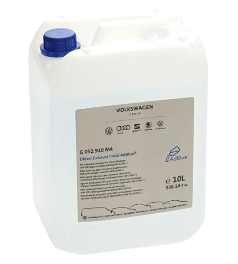 Aditiv AdBlue VW VAG Group G052910M4, volum 10 litri, pentru motorizarile Euro 5 si Euro 6 Aditiv AdBlue VW VAG Group G052910M4, volum 10 litri, pentru motorizarile Euro 5 si Euro 6