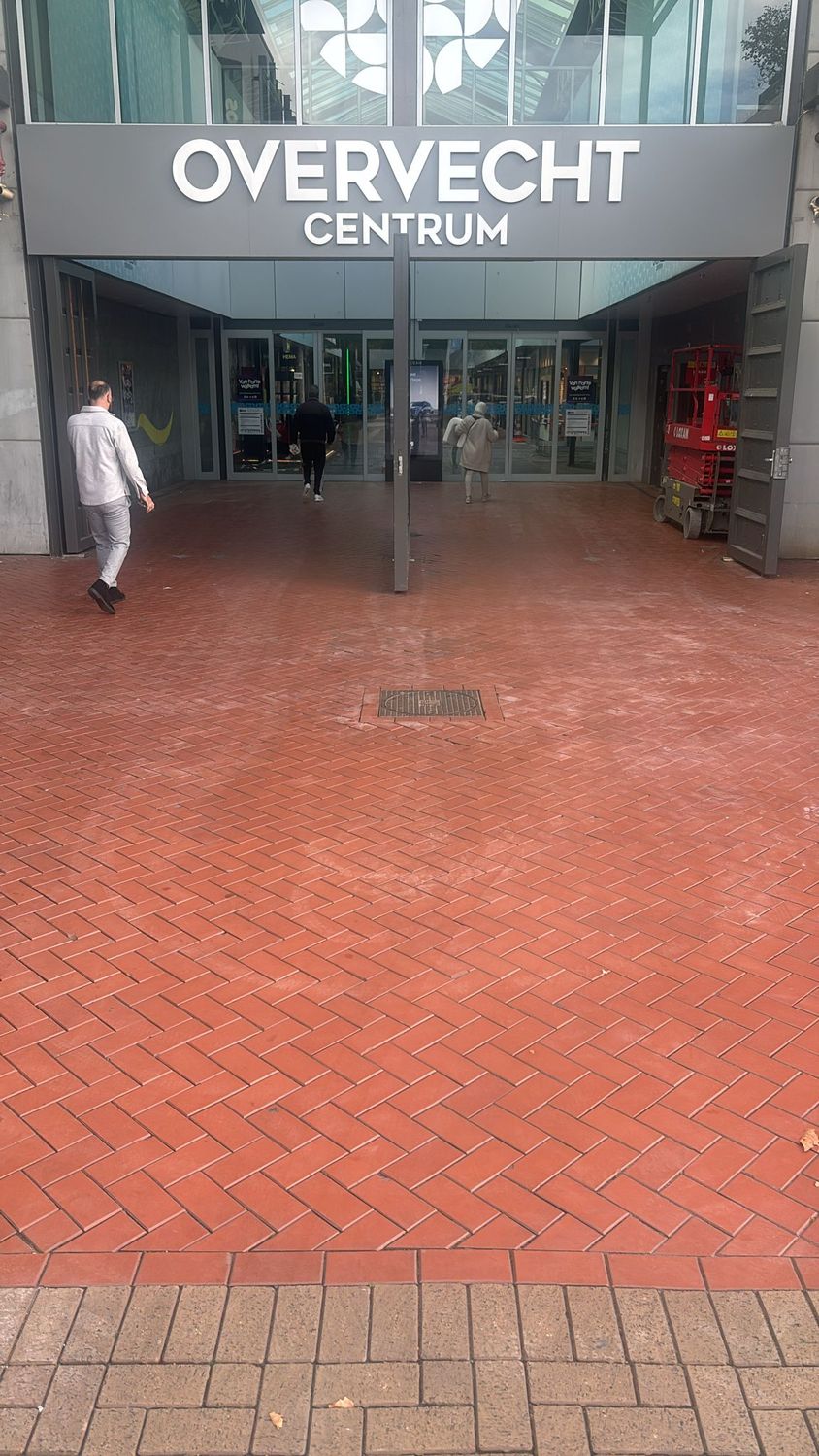 Monsterdoos Oude kei formaat Klinkers Rood