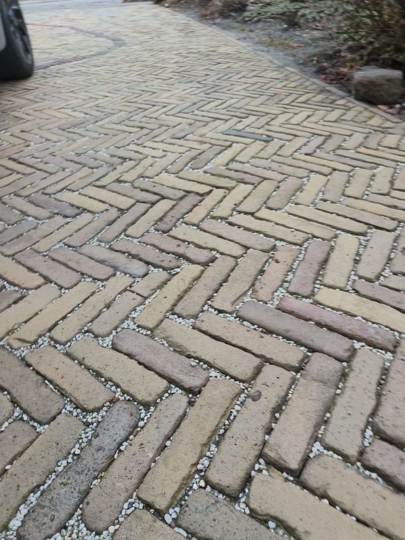 Oude waaltjes Brons op Pallets