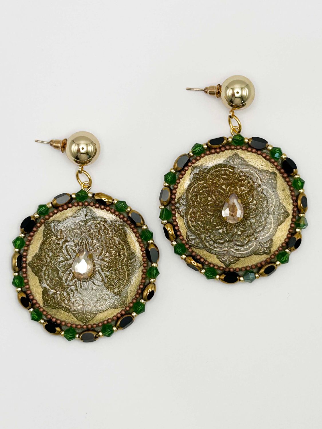 Talia gold green